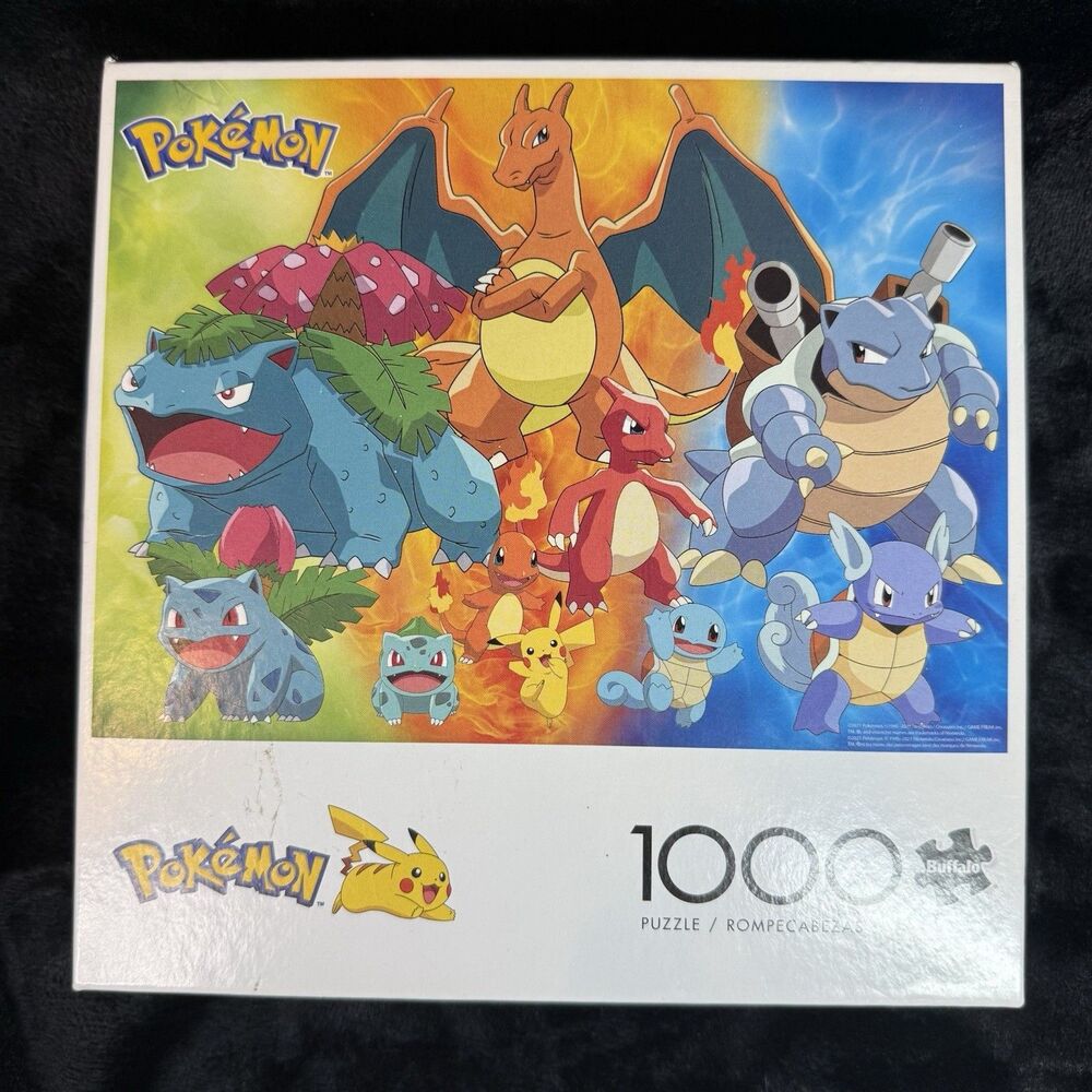 Pokemon Puzzle 1000 Piece Puzzle Perfect Snap Poster New Sealed Nintendo Brand